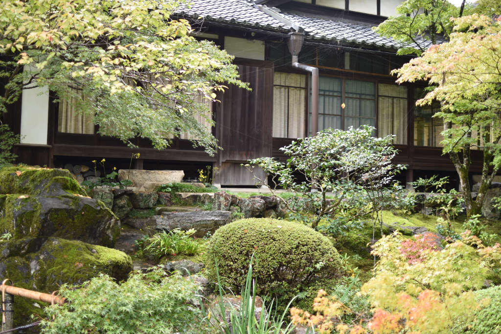 Jardin japonais au Japon